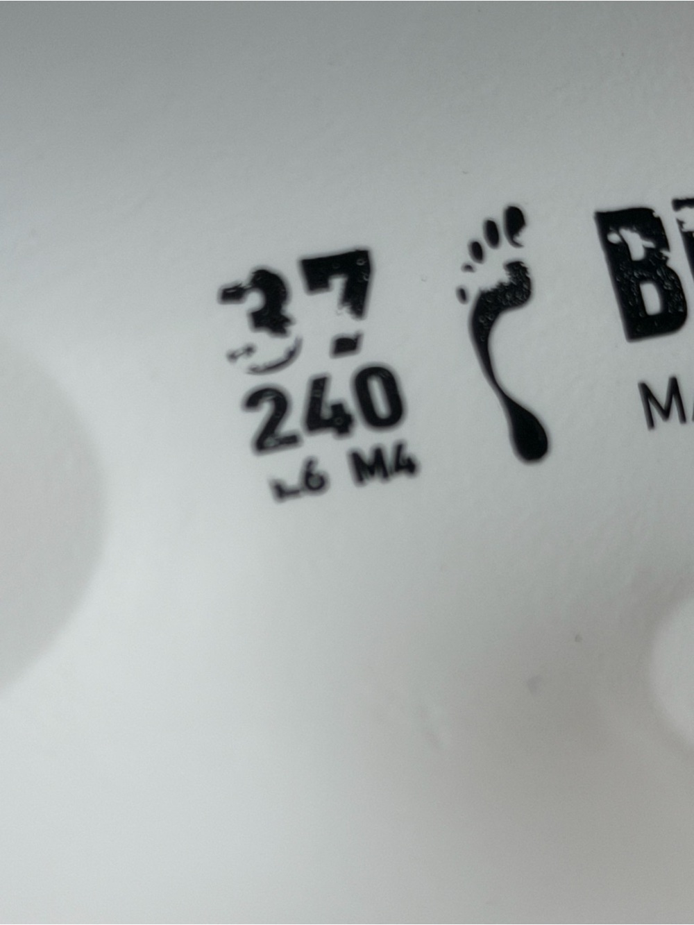 Birkenstock EVA Madrid Slides Sandals Women’s Size 6 (37) White Shoes‎ - Picture 8 of 8